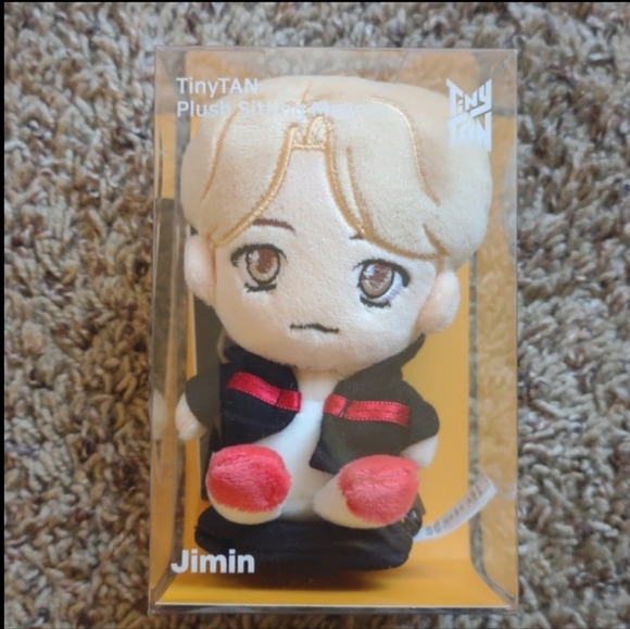BTS TinyTan Plush Sitting Magnet Set of 3 Members: RM, V, Jimin - unopened - Picture 16 of 16